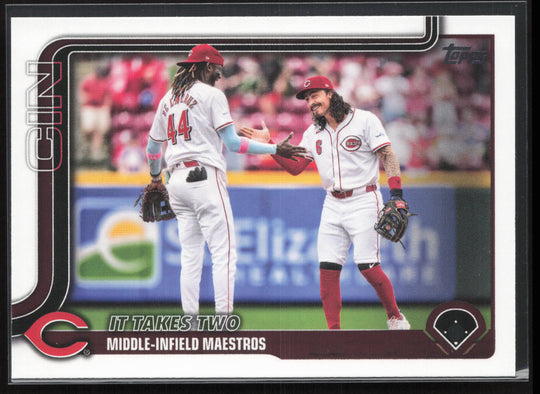2025 Topps #295 It Takes Two: Middle-Infield Maestros