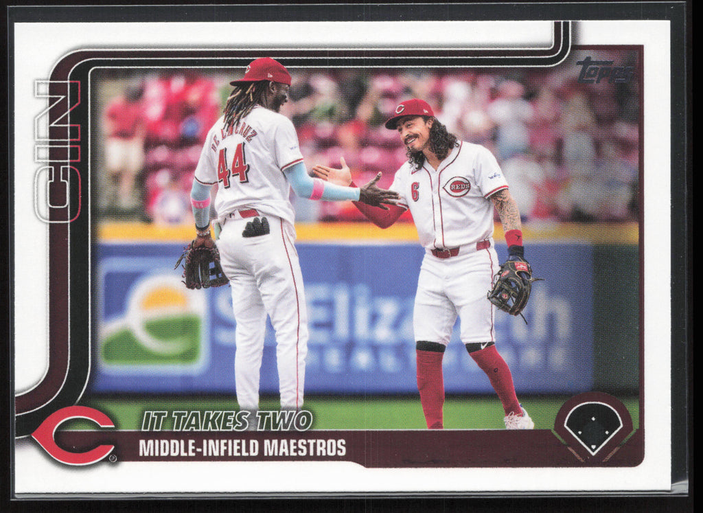 2025 Topps #295 It Takes Two: Middle-Infield Maestros