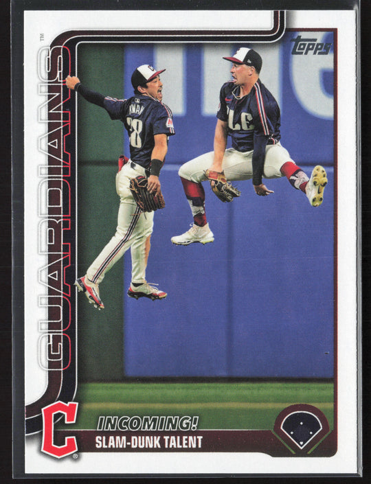 2025 Topps #26 Incoming! Slam-Dunk Talent