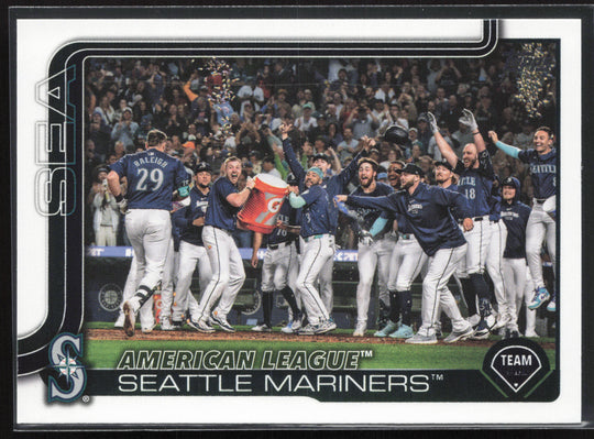 2025 Topps #96 Seattle Mariners