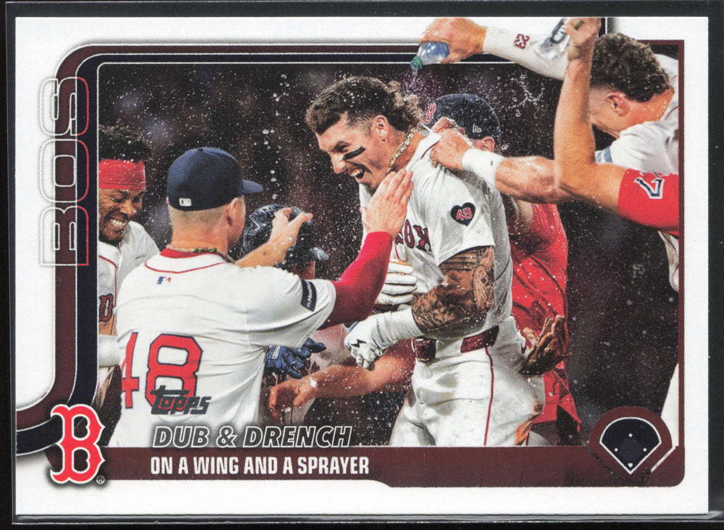 2025 Topps #312 Dub &amp; Drench: On a Wing and a Sprayer