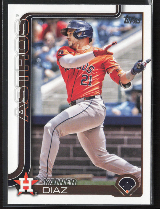 2025 Topps #299 Yainer Diaz