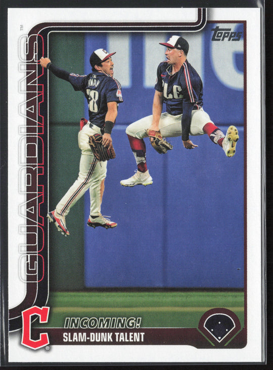 2025 Topps #26 Incoming! Slam-Dunk Talent