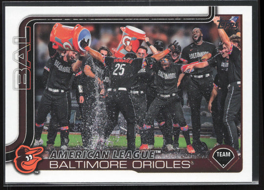 2025 Topps #170 Baltimore Orioles