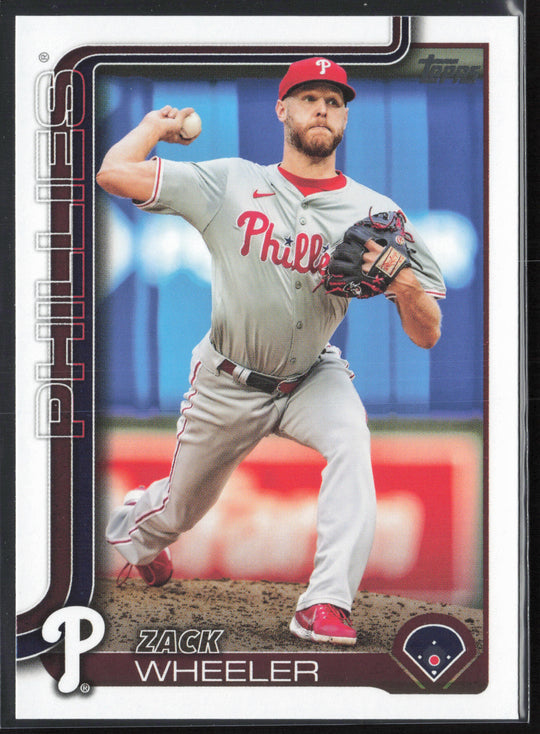 2025 Topps #218 Zack Wheeler