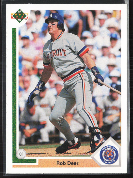 1991 Upper Deck #726 Rob Deer