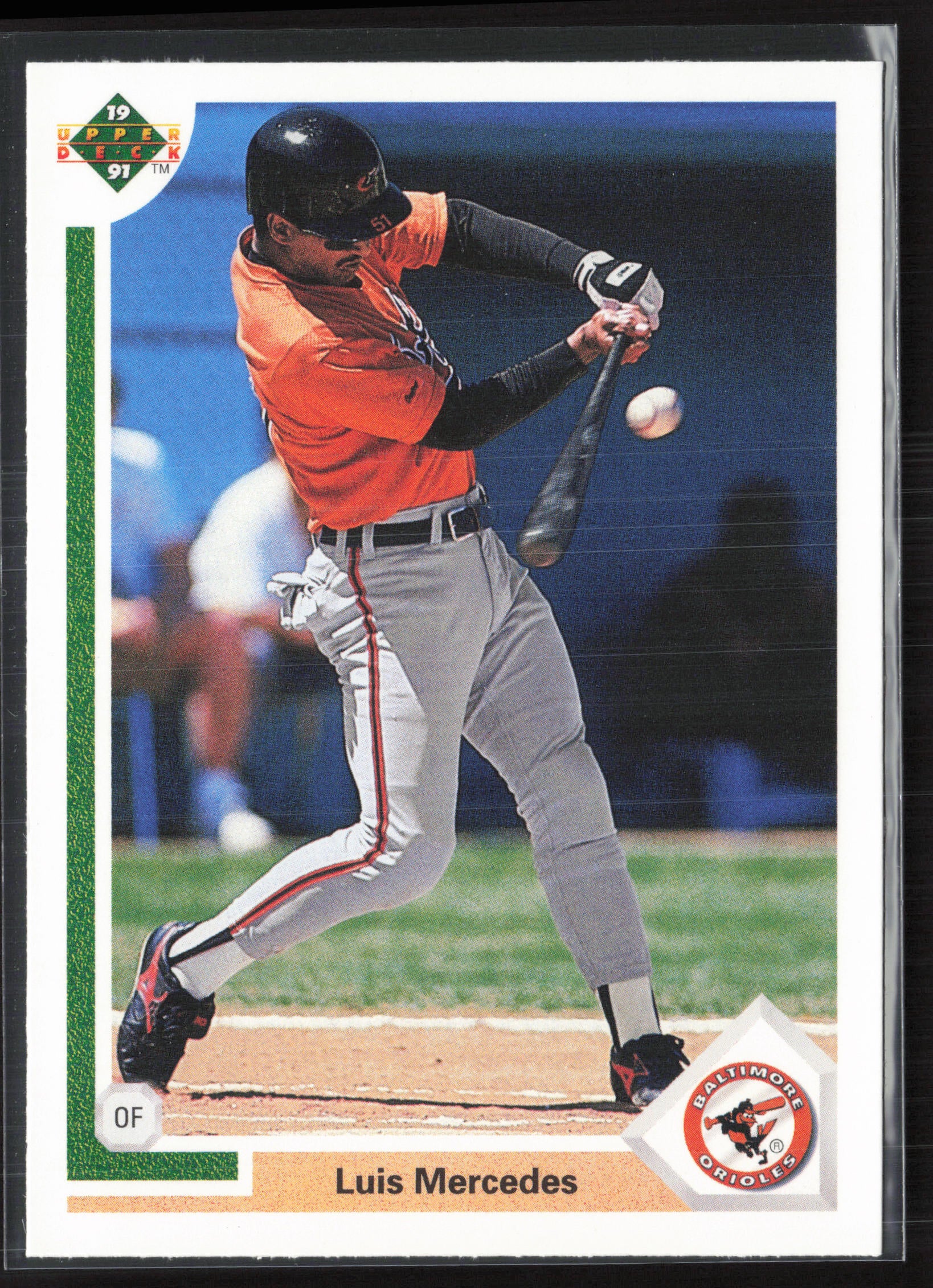 1991 Upper Deck #745b Luis Mercedes