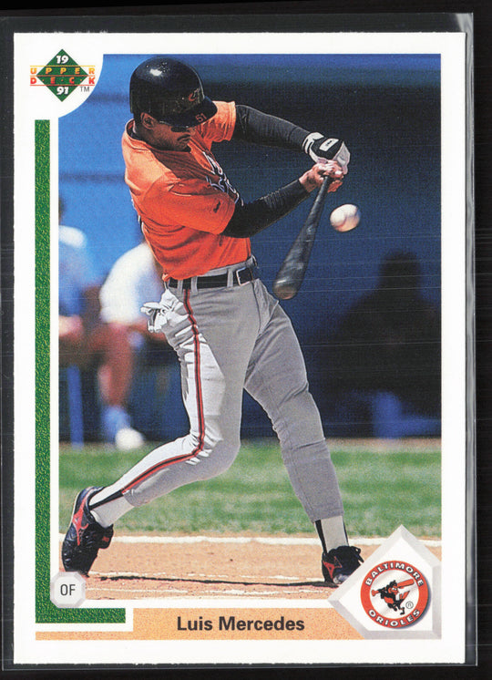 1991 Upper Deck #745b Luis Mercedes