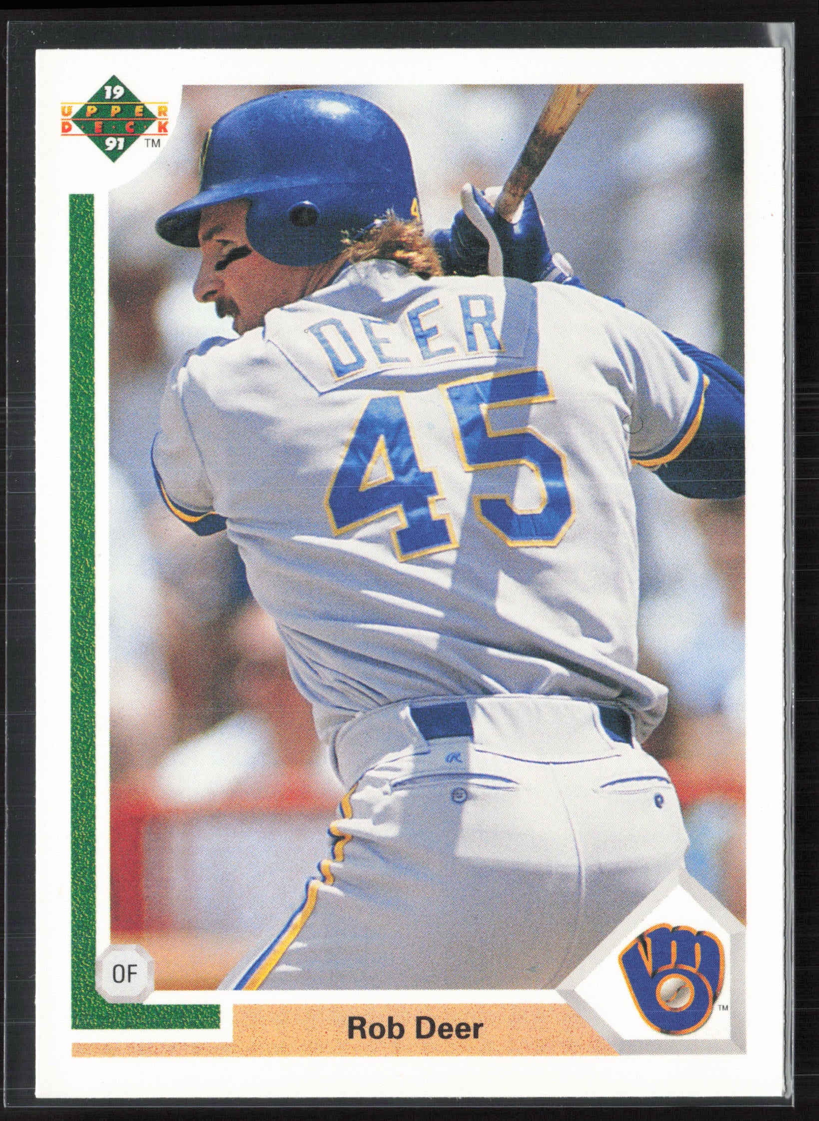1991 Upper Deck #272 Rob Deer