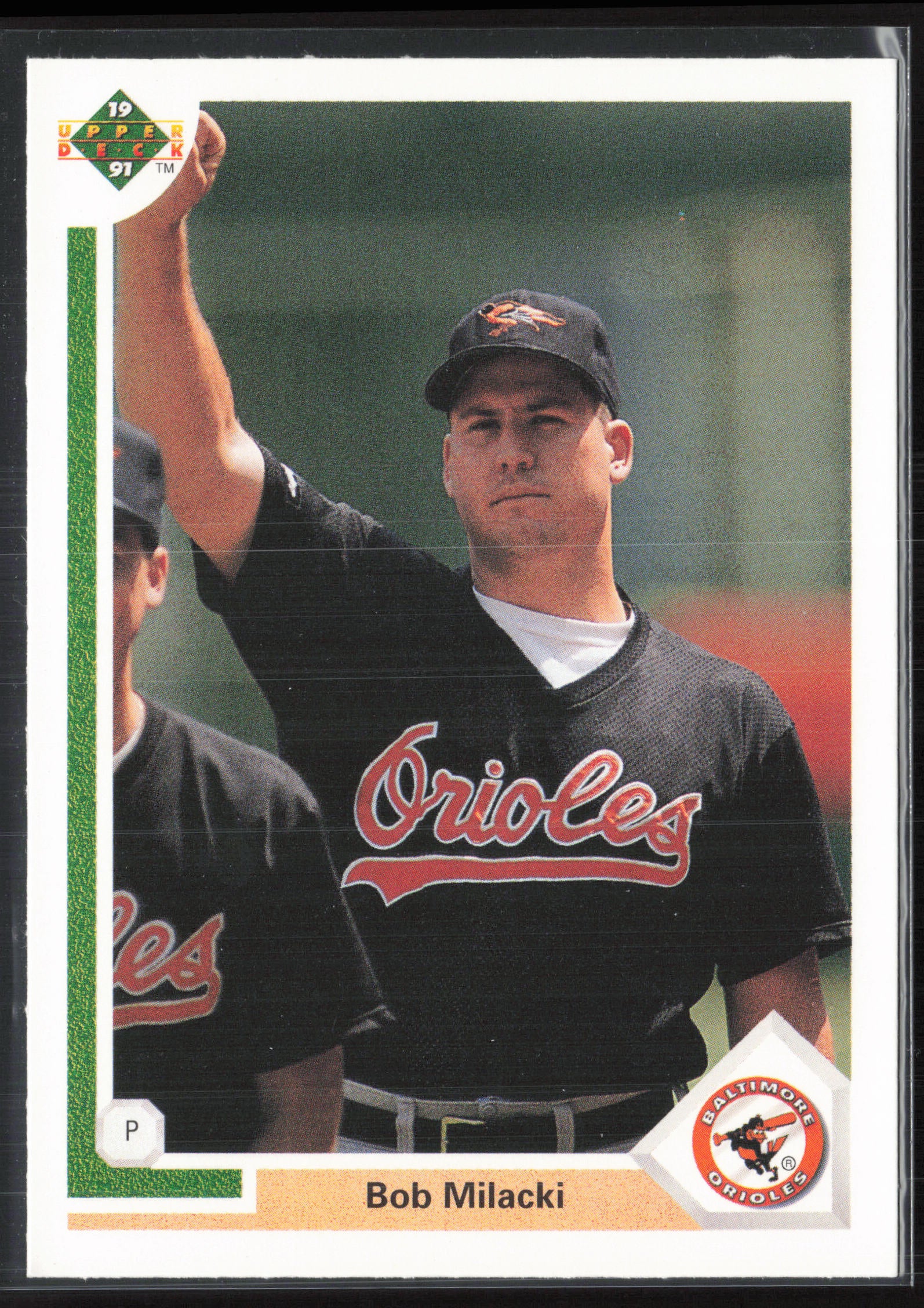 1991 Upper Deck #328d Bob Milacki