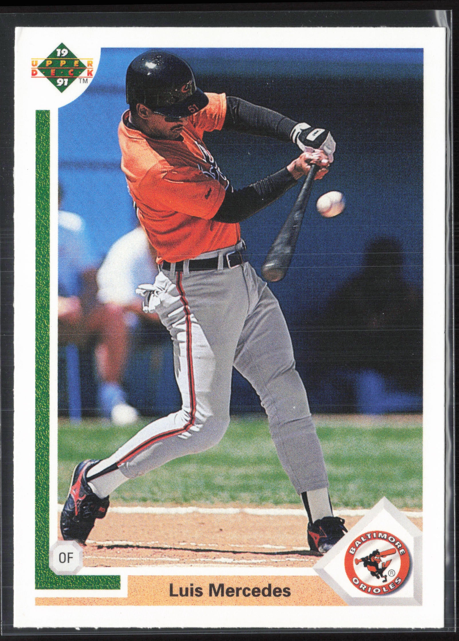 1991 Upper Deck #745b Luis Mercedes