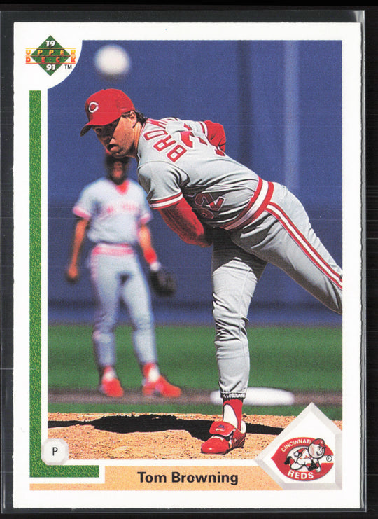 1991 Upper Deck #633 Tom Browning