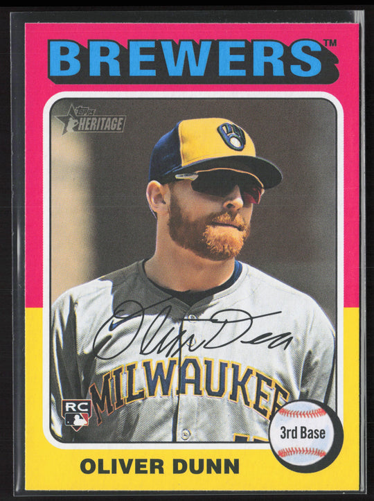 2024 Topps Heritage #653 Oliver Dunn