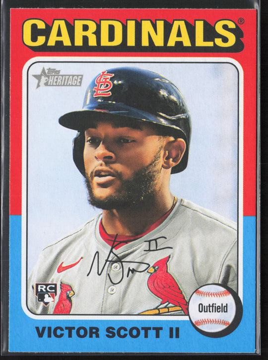 2024 Topps Heritage #667 Victor Scott II