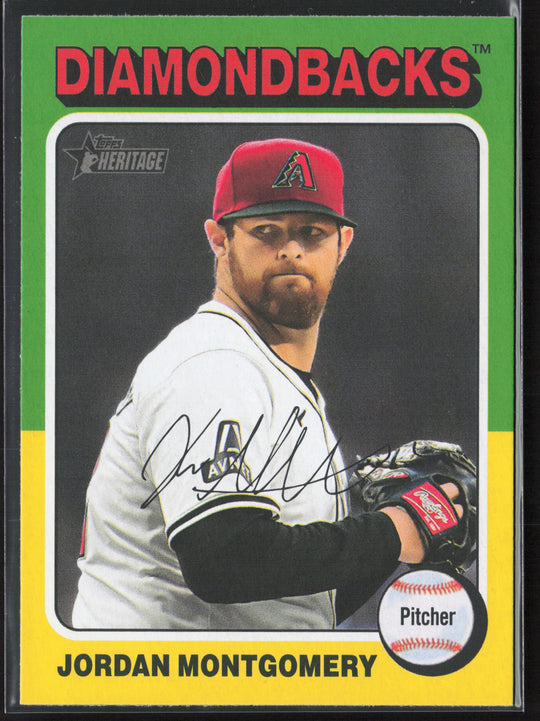 2024 Topps Heritage #574 Jordan Montgomery