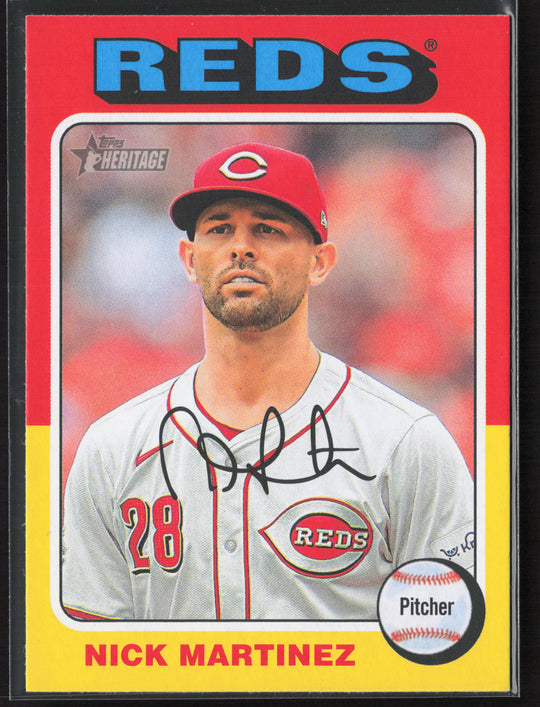 2024 Topps Heritage #560 Nick Martinez