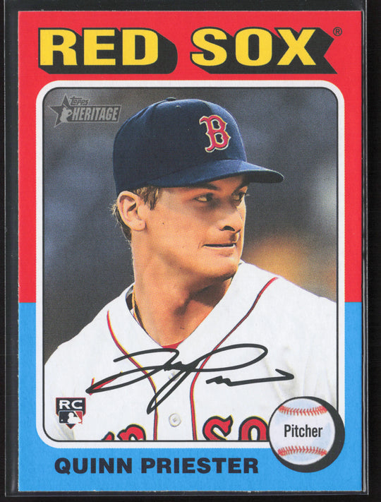2024 Topps Heritage #579 Quinn Priester