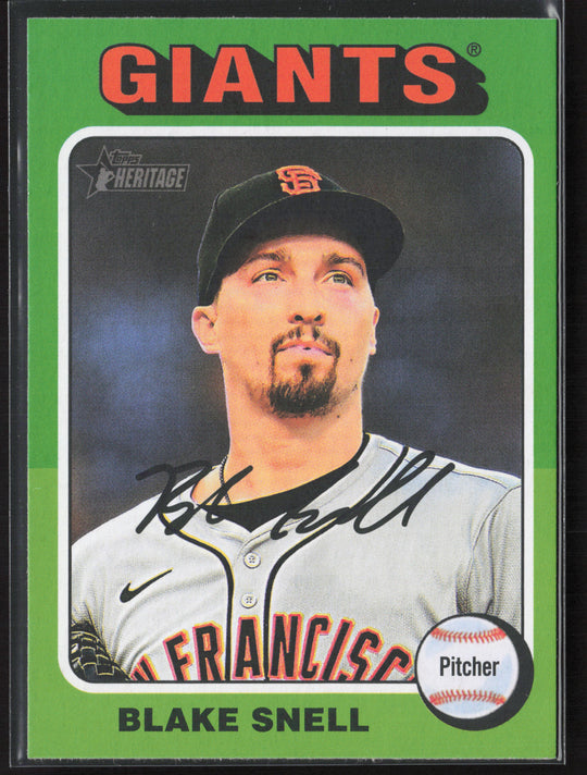 2024 Topps Heritage #563 Blake Snell