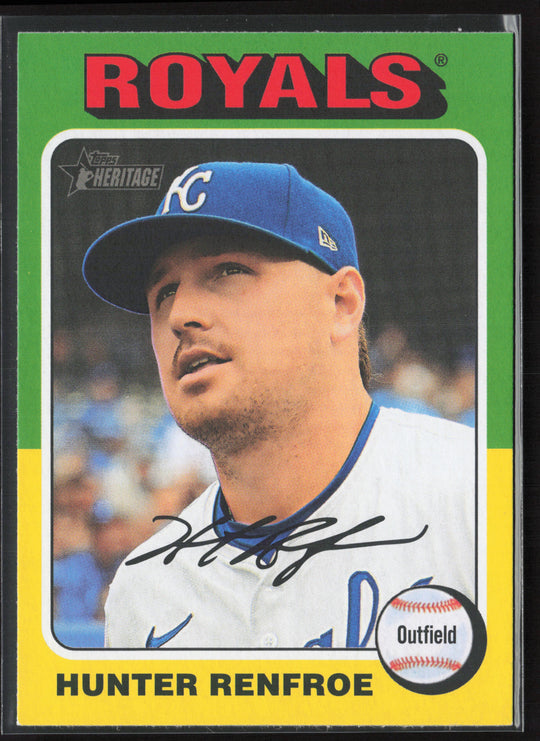 2024 Topps Heritage #592 Hunter Renfroe