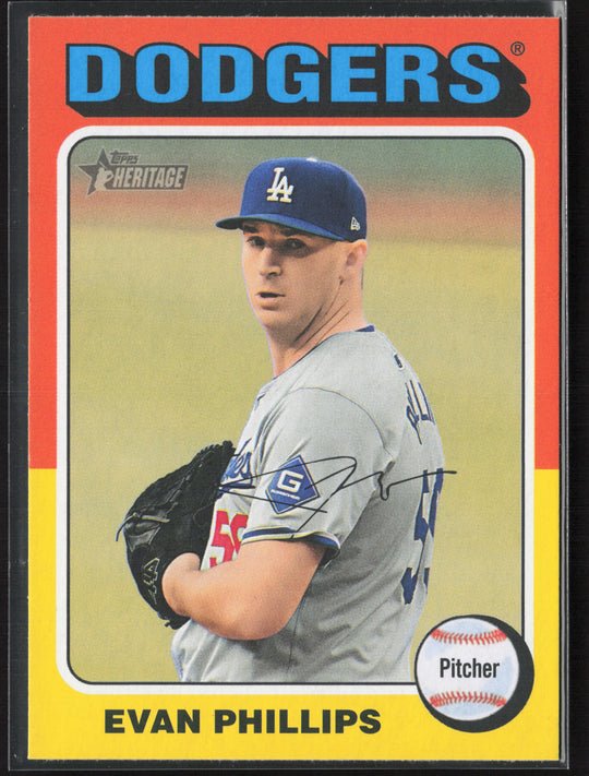 2024 Topps Heritage #516 Evan Phillips