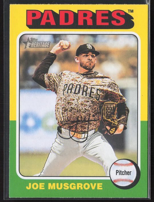 2024 Topps Heritage #502 Joe Musgrove