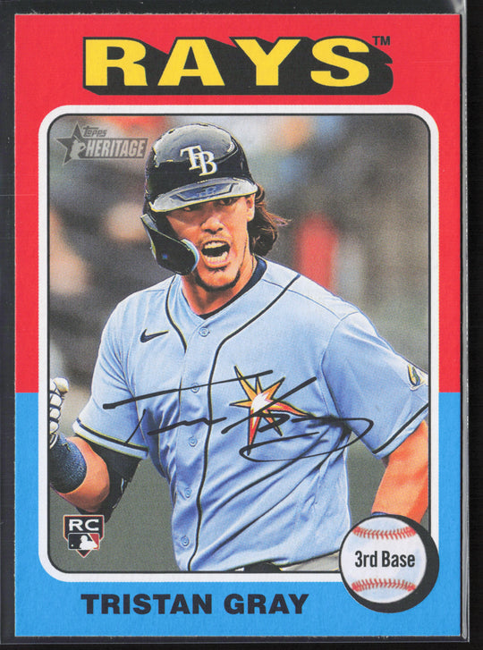 2024 Topps Heritage #607 Tristan Gray