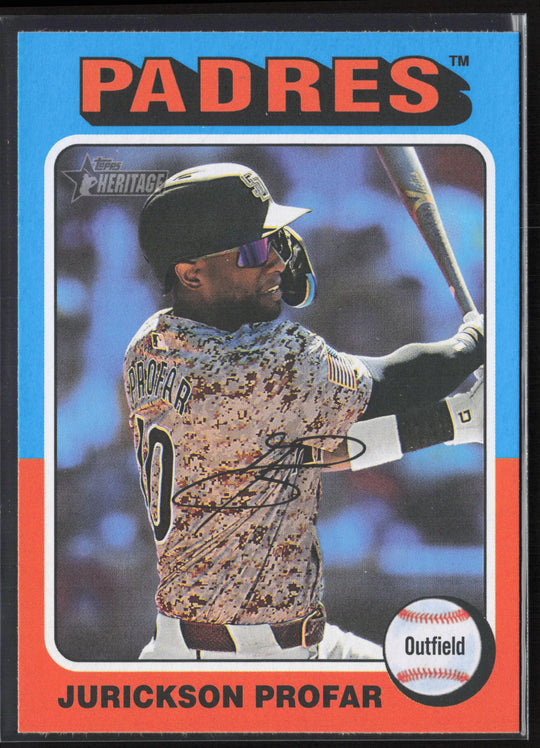 2024 Topps Heritage #503 Jurickson Profar