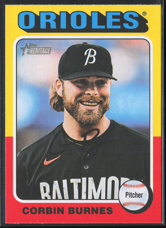 2024 Topps Heritage #504 Corbin Burnes