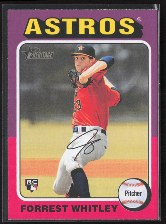 2024 Topps Heritage #636 Forrest Whitley