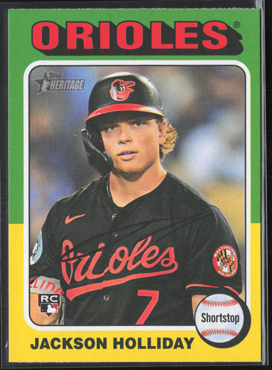 2024 Topps Heritage #692 Jackson Holliday