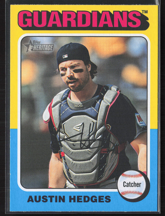 2024 Topps Heritage #510 Austin Hedges