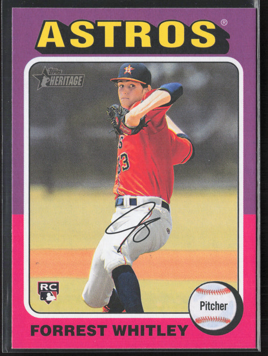 2024 Topps Heritage #636 Forrest Whitley