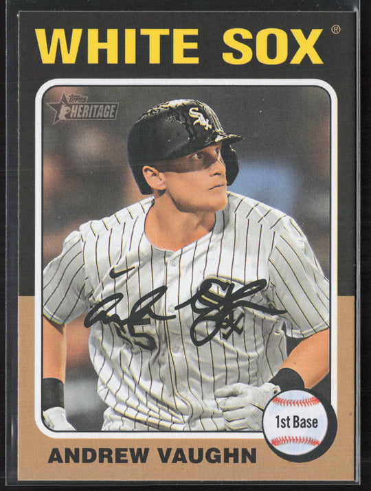 2024 Topps Heritage #554 Andrew Vaughn