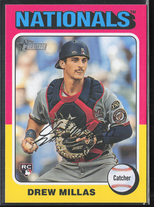 2024 Topps Heritage #613 Drew Millas