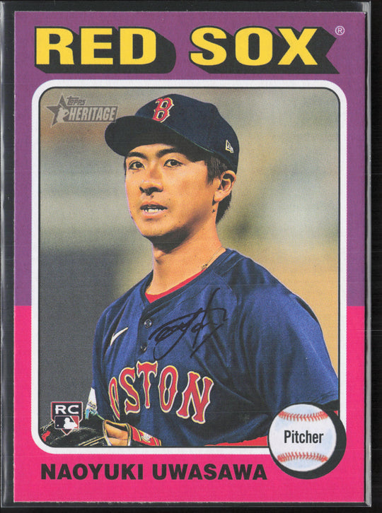 2024 Topps Heritage #651 Naoyuki Uwasawa