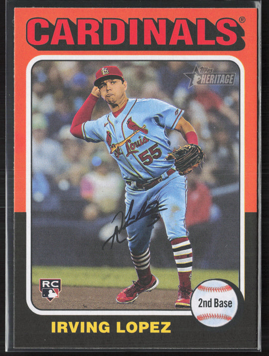 2024 Topps Heritage #634 Irving Lopez
