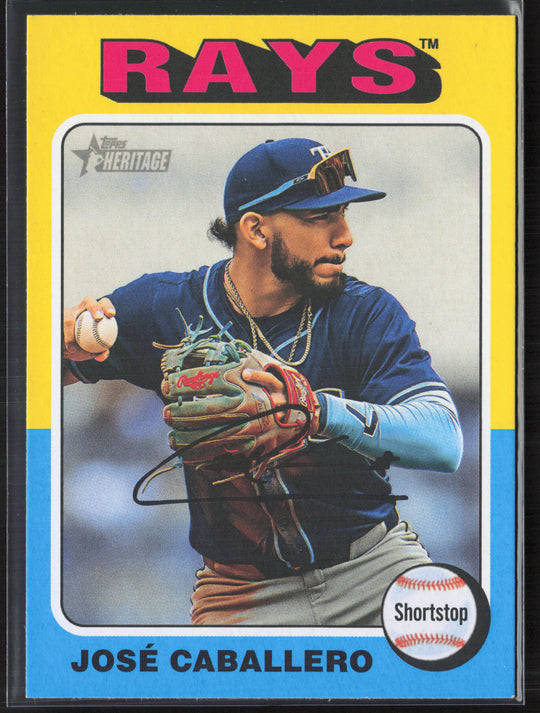2024 Topps Heritage #646 José Caballero