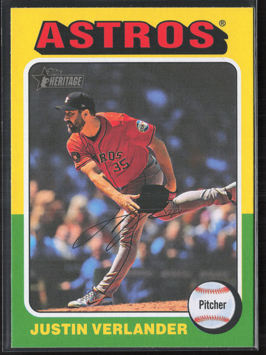 2024 Topps Heritage #534 Justin Verlander