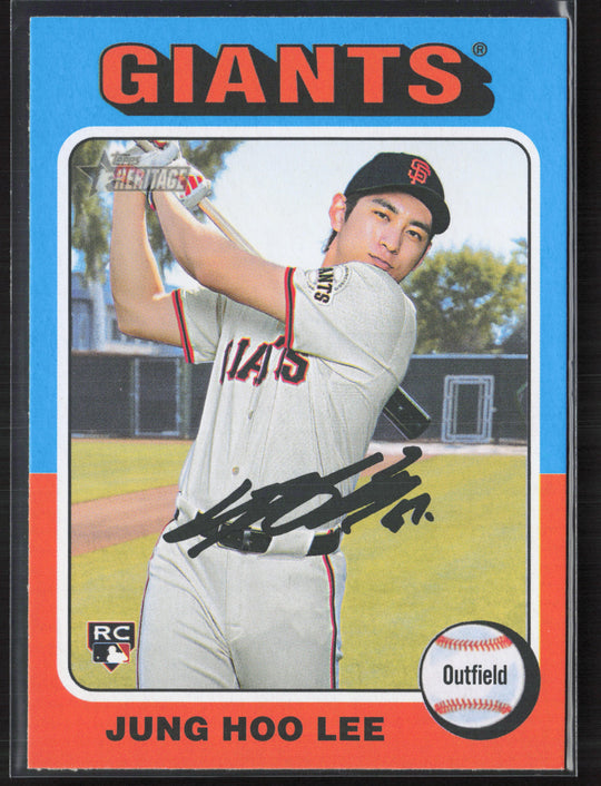 2024 Topps Heritage #545 Jung Hoo Lee