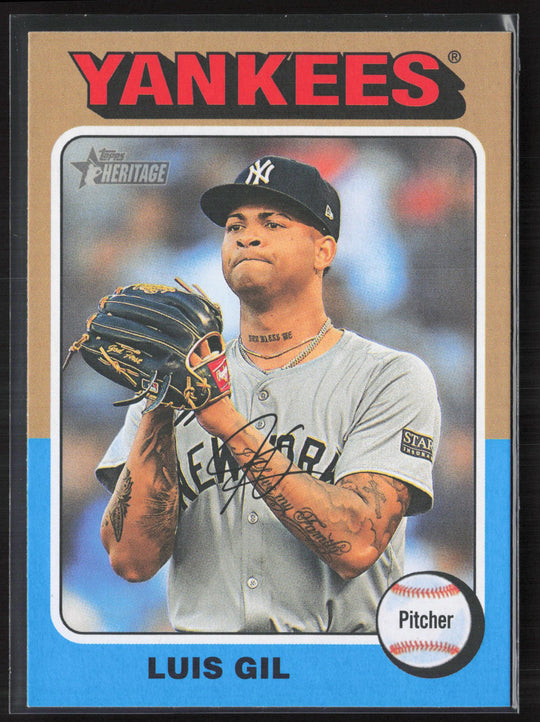 2024 Topps Heritage #601 Luis Gil