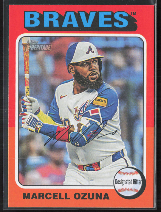 2024 Topps Heritage #568 Marcell Ozuna