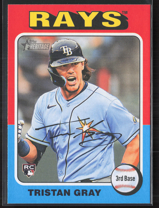 2024 Topps Heritage #607 Tristan Gray