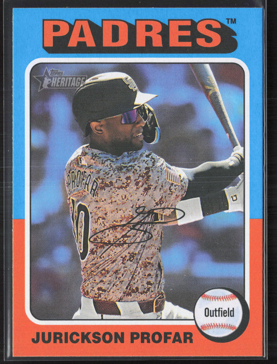 2024 Topps Heritage #503 Jurickson Profar