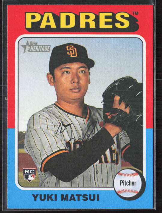 2024 Topps Heritage #509 Yuki Matsui