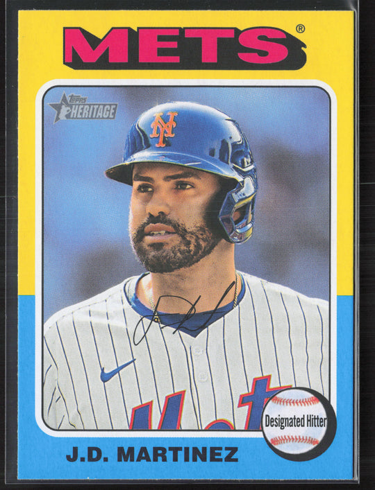 2024 Topps Heritage #528 J.D. Martinez
