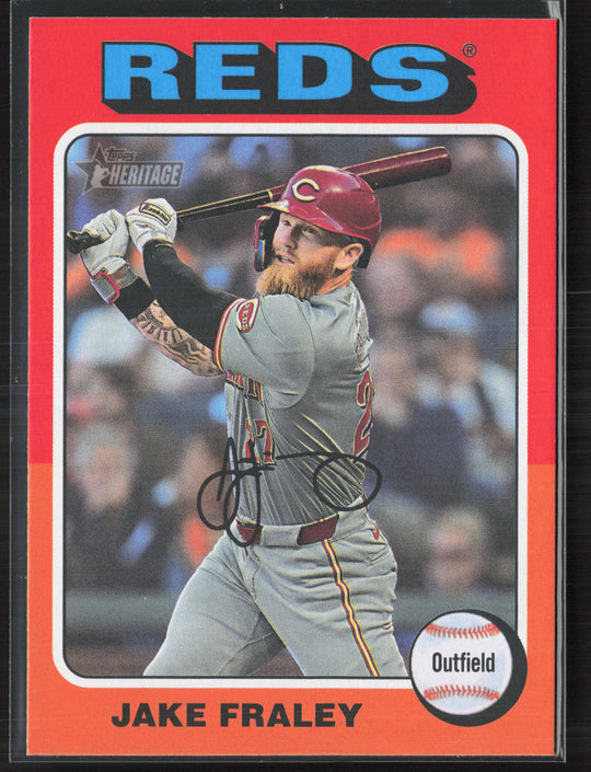 2024 Topps Heritage #531 Jake Fraley