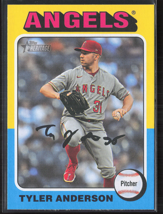 2024 Topps Heritage #662 Tyler Anderson