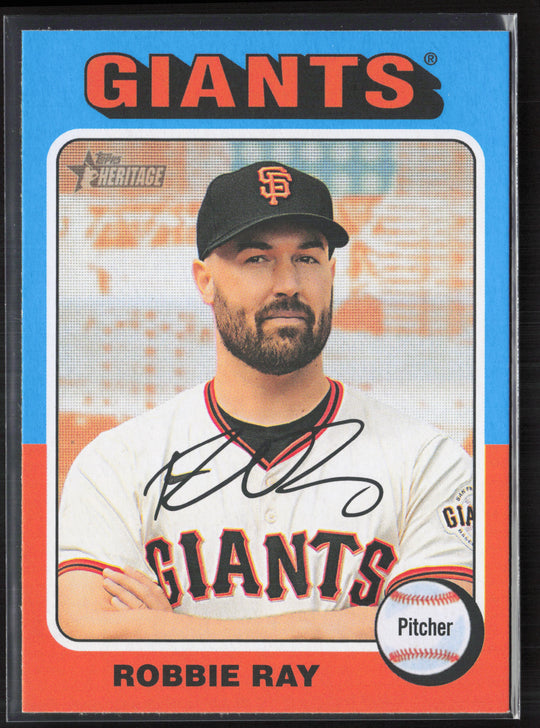 2024 Topps Heritage #585 Robbie Ray