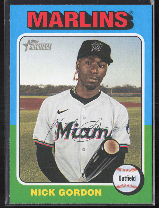 2024 Topps Heritage #559 Nick Gordon