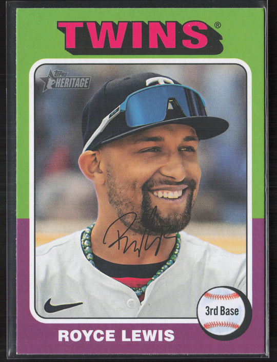2024 Topps Heritage #577 Royce Lewis